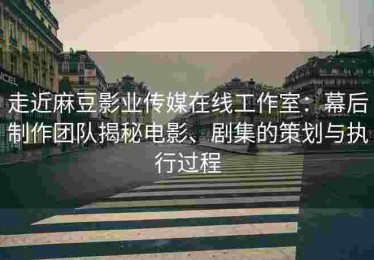 走近麻豆影业传媒在线工作室：幕后制作团队揭秘电影、剧集的策划与执行过程