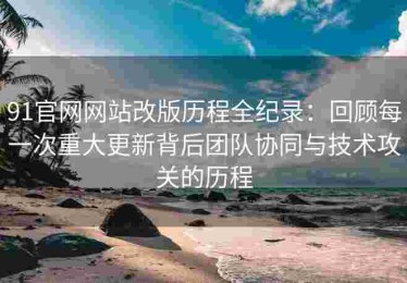 91官网网站改版历程全纪录：回顾每一次重大更新背后团队协同与技术攻关的历程