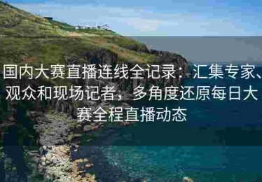 国内大赛直播连线全记录：汇集专家、观众和现场记者，多角度还原每日大赛全程直播动态