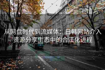从网盘时代到流媒体：日韩网站介入资源分享生态中的合法化进程