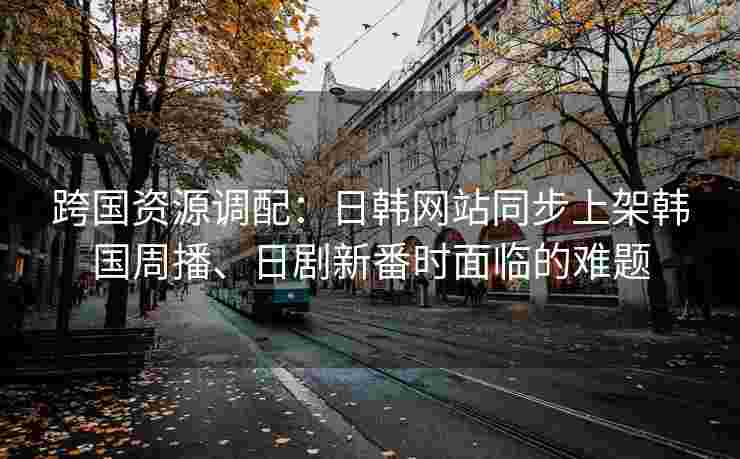 跨国资源调配：日韩网站同步上架韩国周播、日剧新番时面临的难题