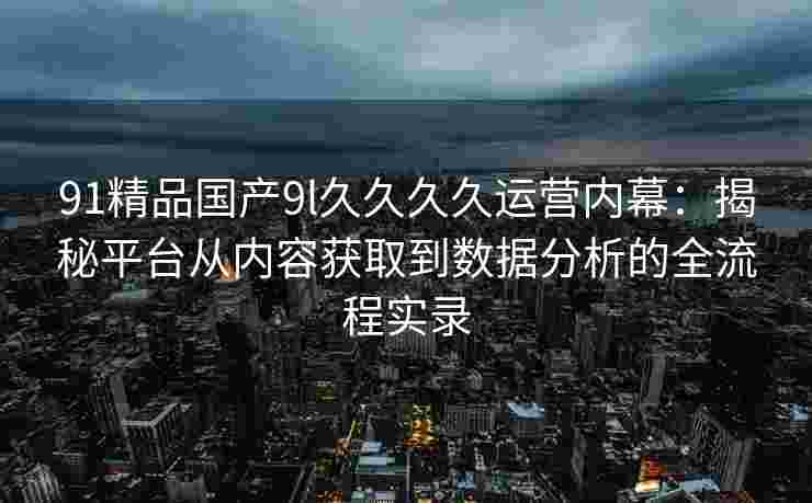 91精品国产9l久久久久运营内幕：揭秘平台从内容获取到数据分析的全流程实录