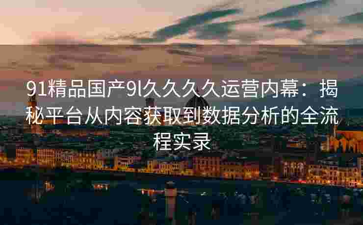 91精品国产9l久久久久运营内幕：揭秘平台从内容获取到数据分析的全流程实录